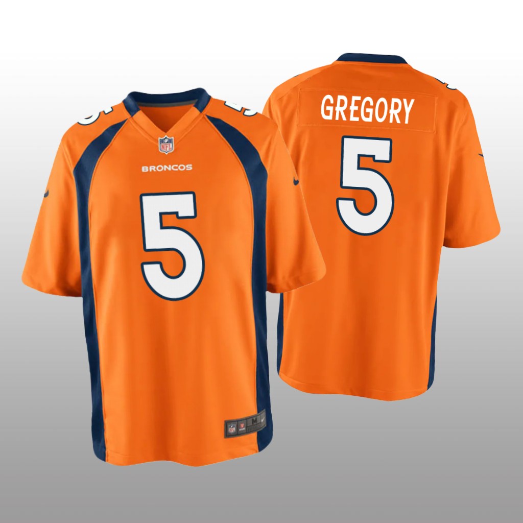 Denver Broncos Randy Gregory Orange Jersey Game - Youth