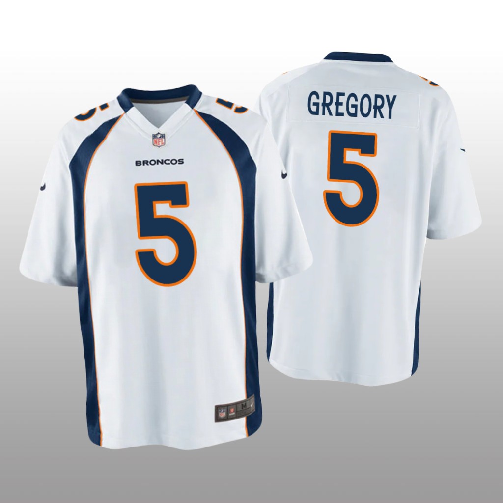 Denver Broncos Randy Gregory White Jersey Game - Youth