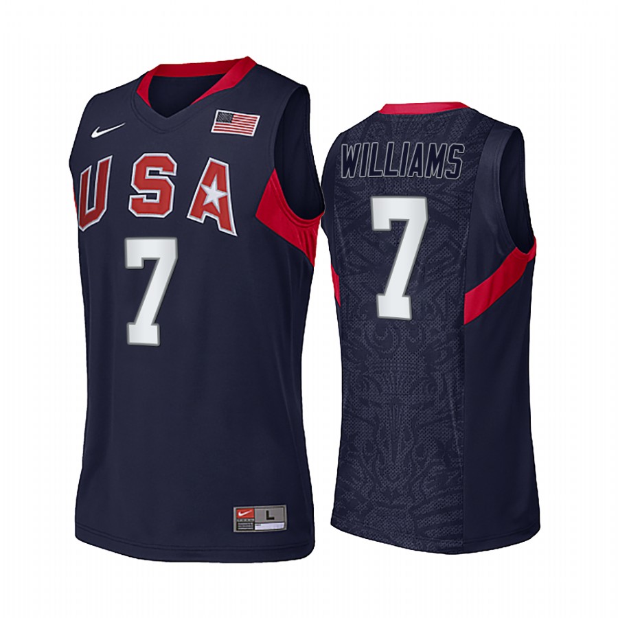 Deron Williams USA  #7 Navy 2008 Summer Olympics Limited Jersey