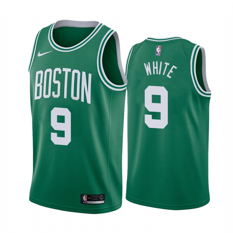 Derrick White Boston Celtics Green #9 Icon Edition Jersey 2022 Trade