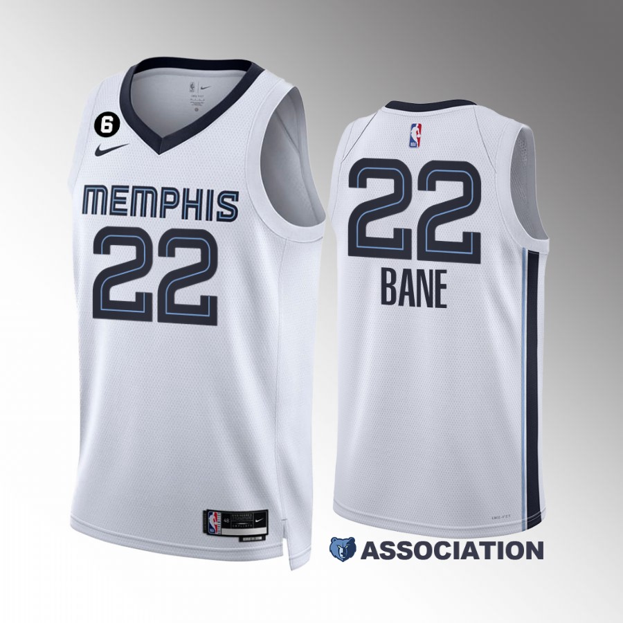 Desmond Bane #22 Memphis Grizzlies 2022-23 Association Edition White Jersey