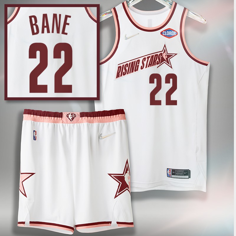 Desmond Bane 2022 NBA Rising Stars Grizzlies Jersey White Team Isiah Uniform