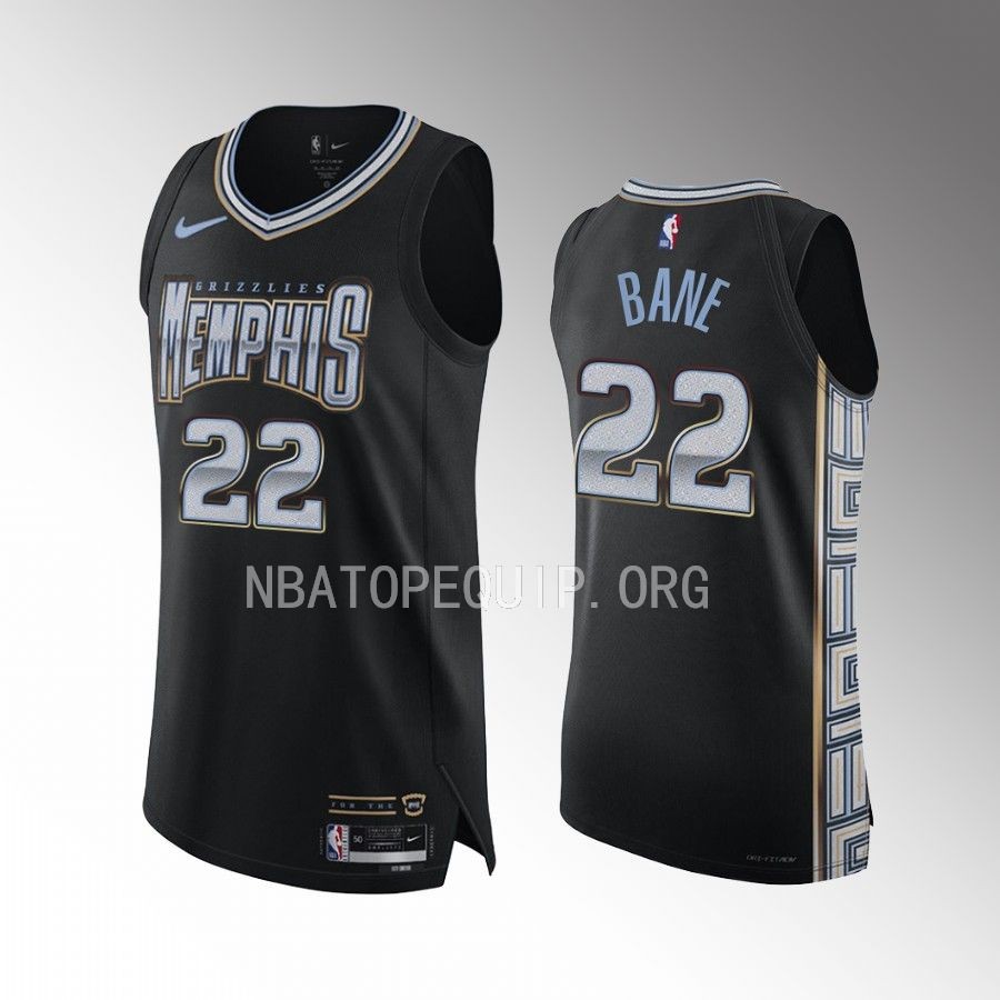 Desmond Bane Memphis Grizzlies 2022-23 City Edition #22 Jersey Black