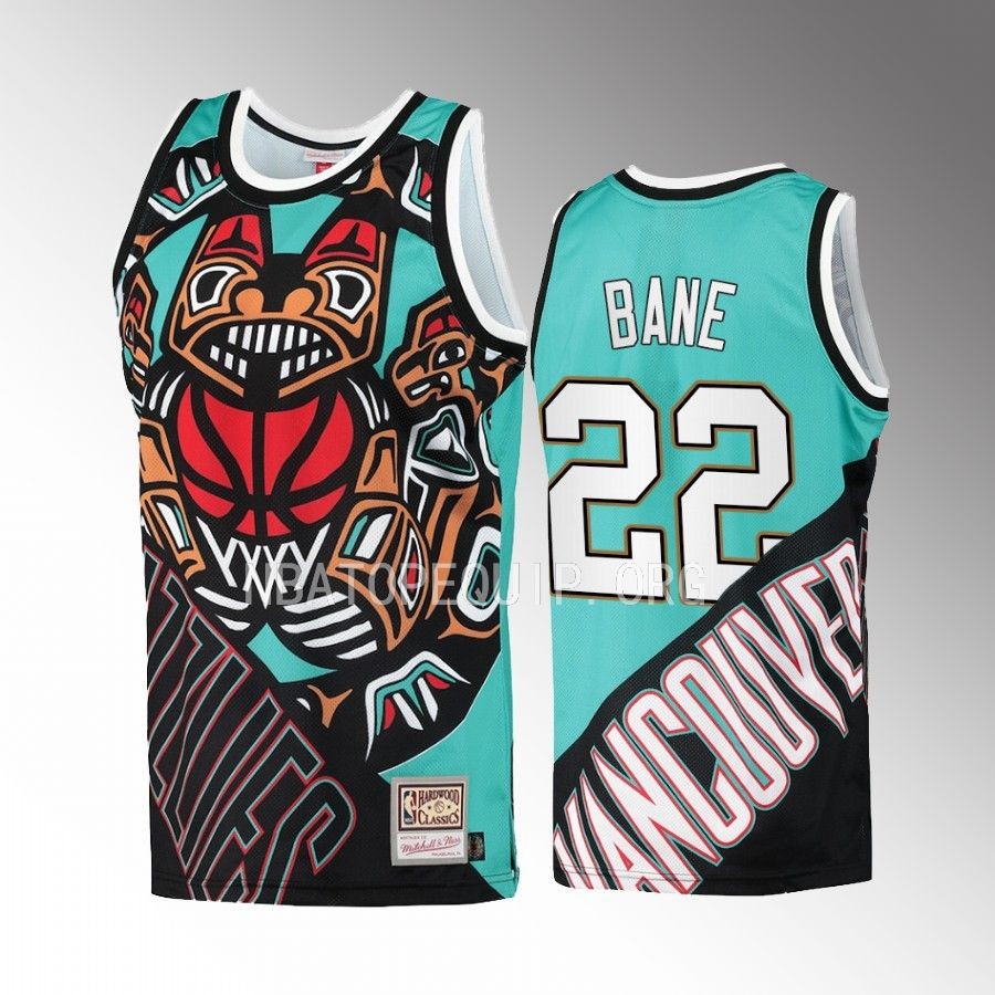 Desmond Bane Memphis Grizzlies Fashion Tank Teal Big Face 5.0 Men Jersey