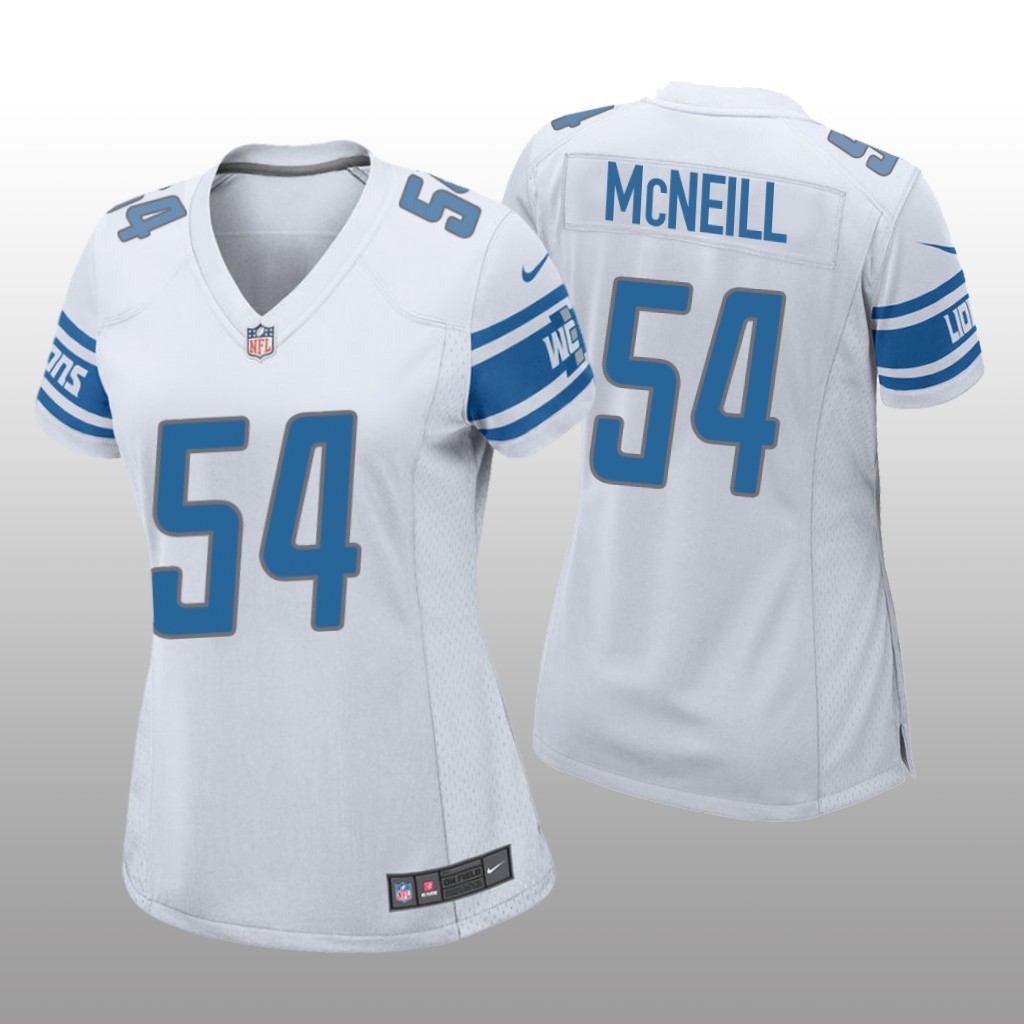 Detroit Lions Alim McNeill White Jersey Game - Women's