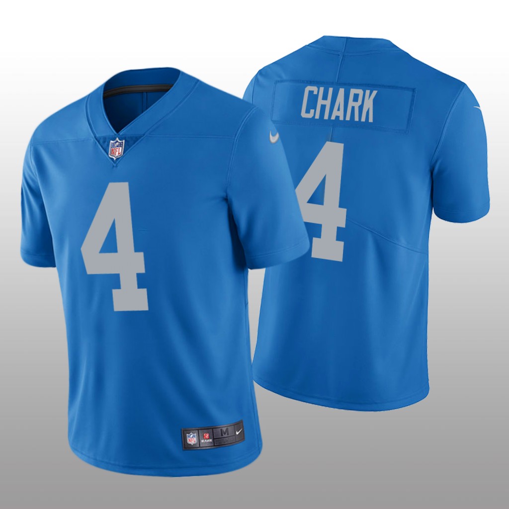Detroit Lions D.J. Chark Blue Jersey Vapor Limited - Men's