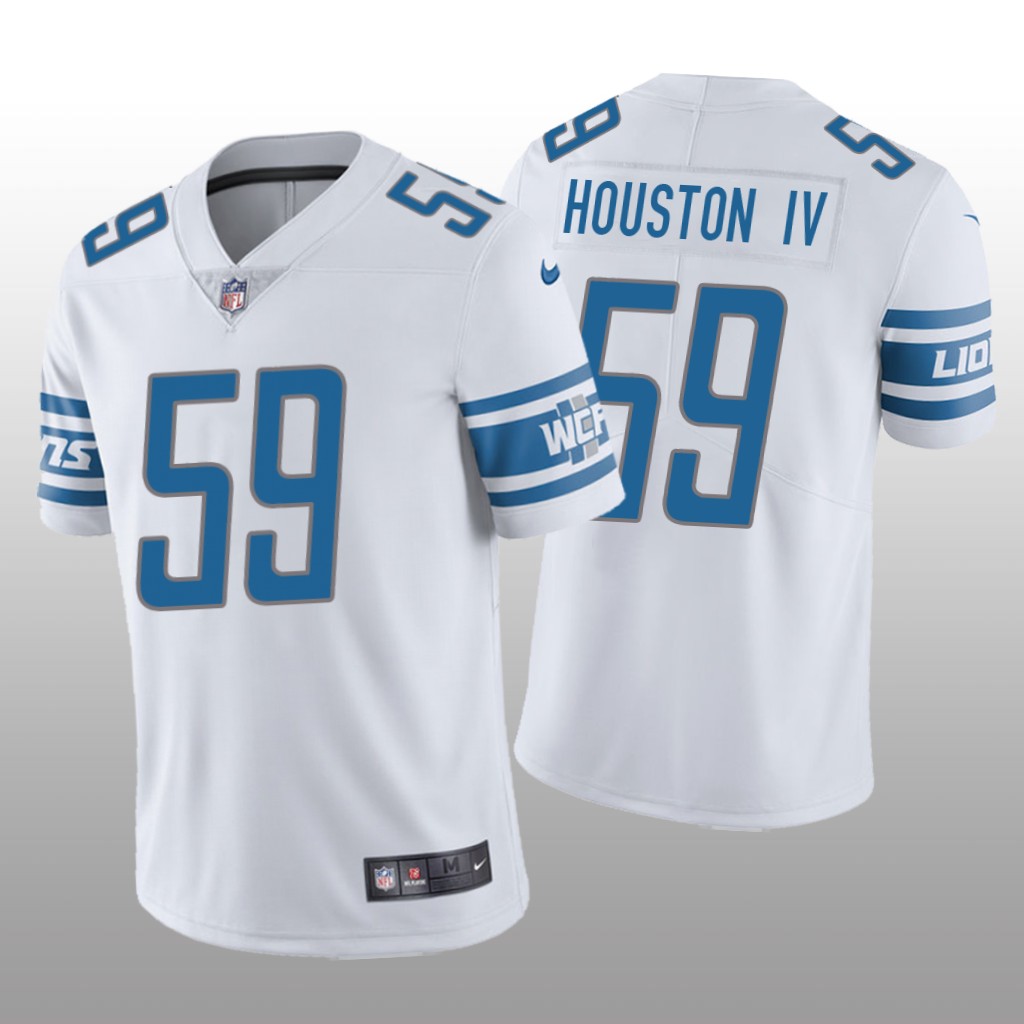 Detroit Lions James Houston IV White Jersey Vapor Limited - Men's