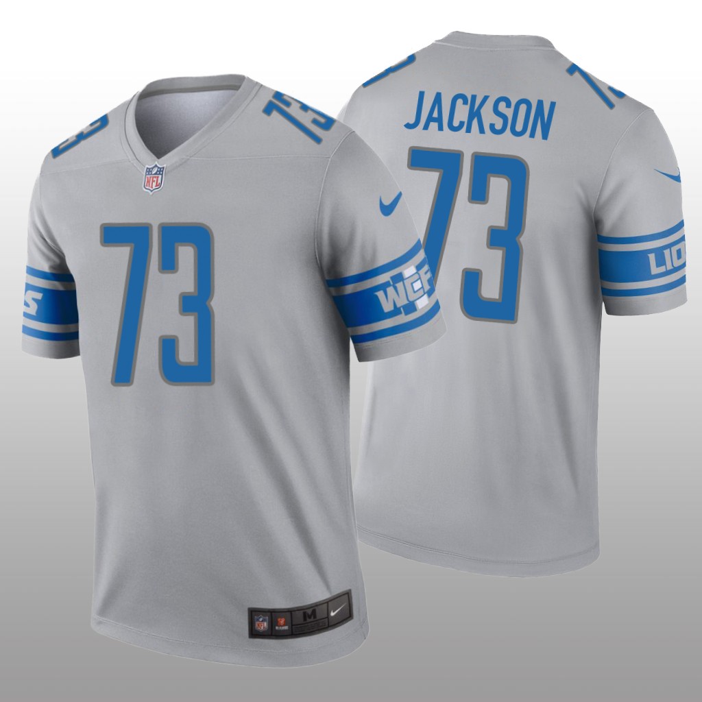 Detroit Lions Jonah Jackson Gray Jersey Inverted Legend - Men's