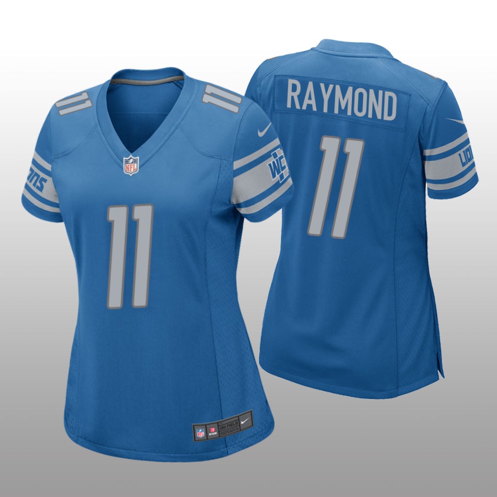 Detroit Lions Kalif Raymond Blue Jersey Game - Women's