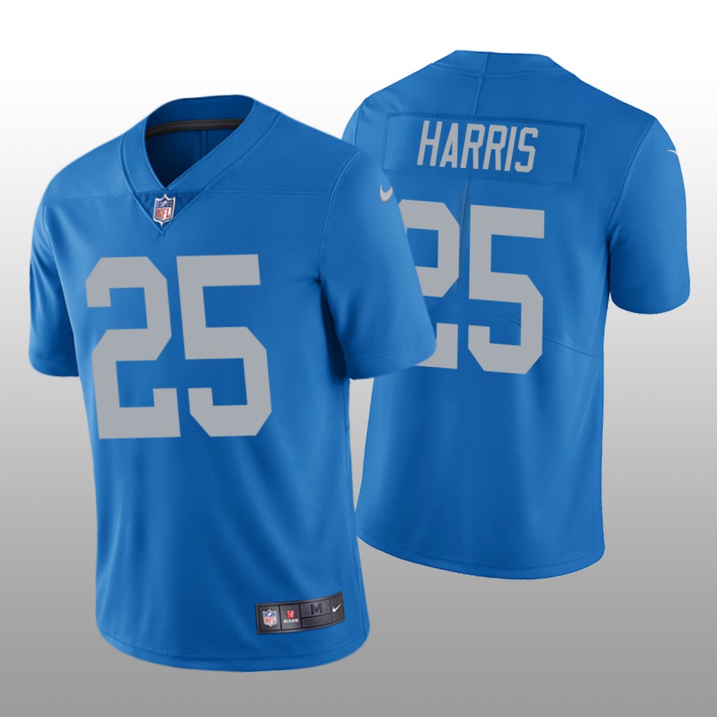 Detroit Lions Will Harris Blue Jersey Vapor Limited - Men's