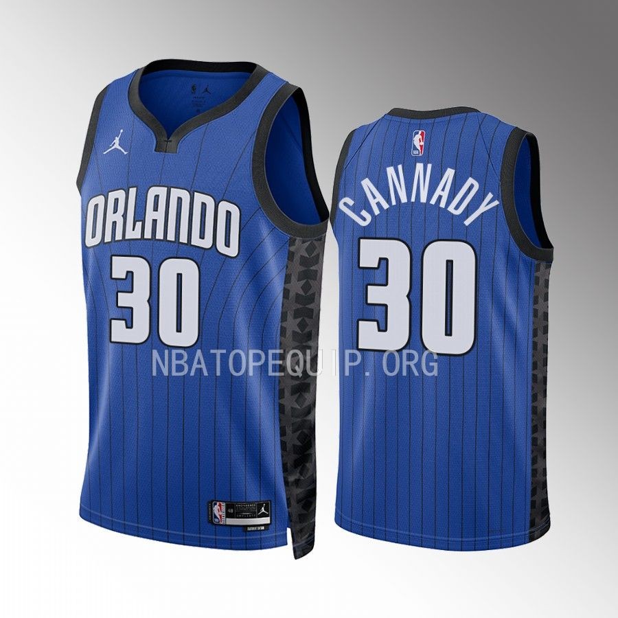Devin Cannady 2022-23 Orlando Magic Blue #30 Statement Edition Jersey Swingman