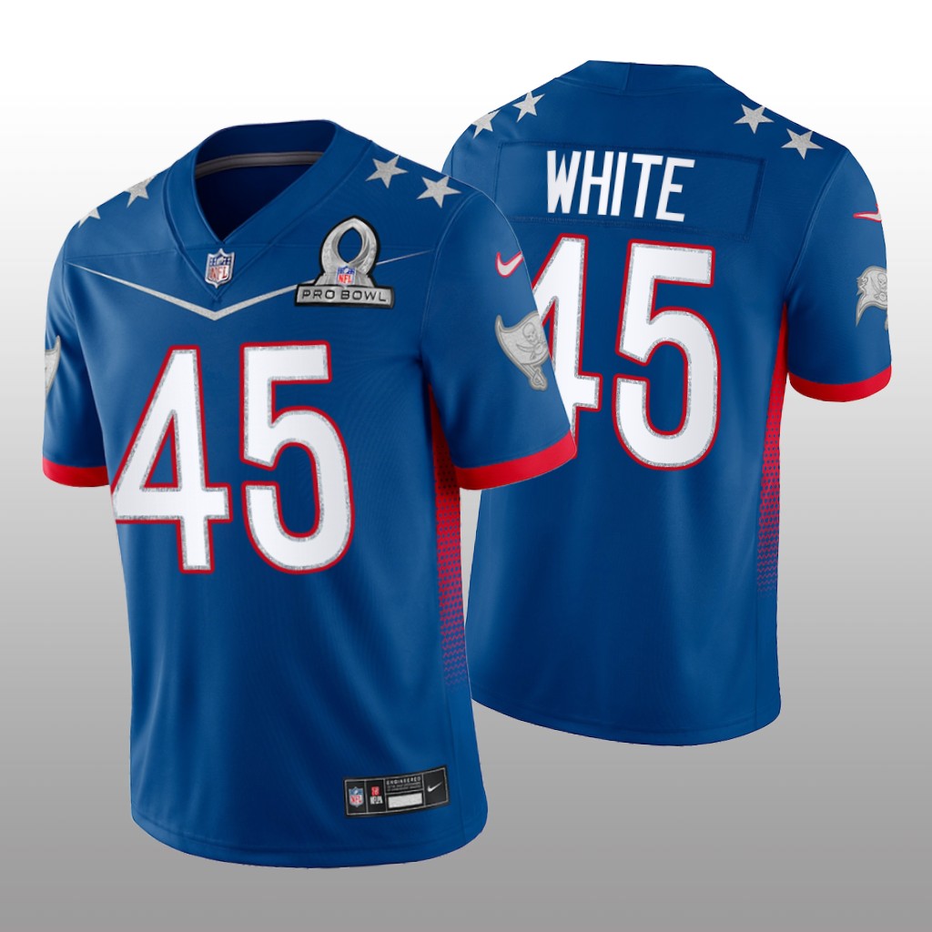 Devin White Royal Game Jersey 2022 NFC Pro Bowl - Men's