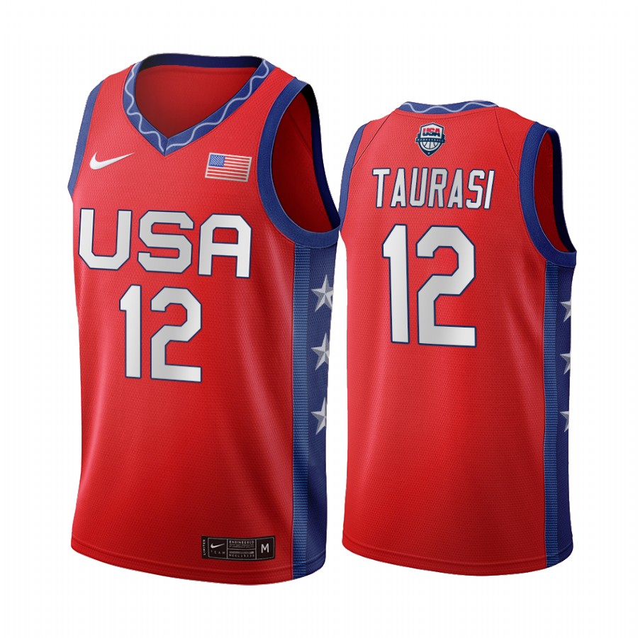 Diana Taurasi USA Women's National Team #12 Red 2020 Tokyo Olympics Jersey
