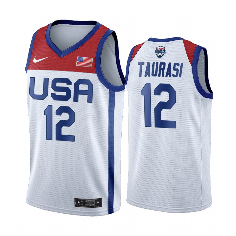 Diana Taurasi USA Women's National Team #12 White 2020 Tokyo Olympics Jersey