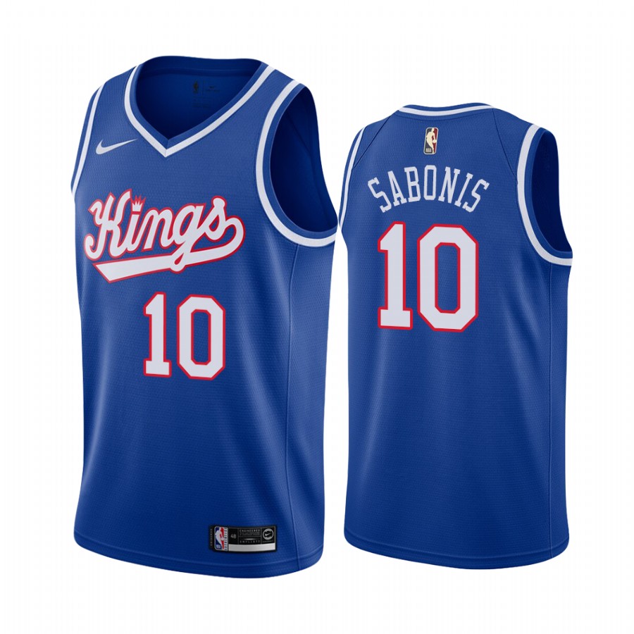 Domantas Sabonis 2022 Sacramento Kings Blue #10 Classic Edition Jersey