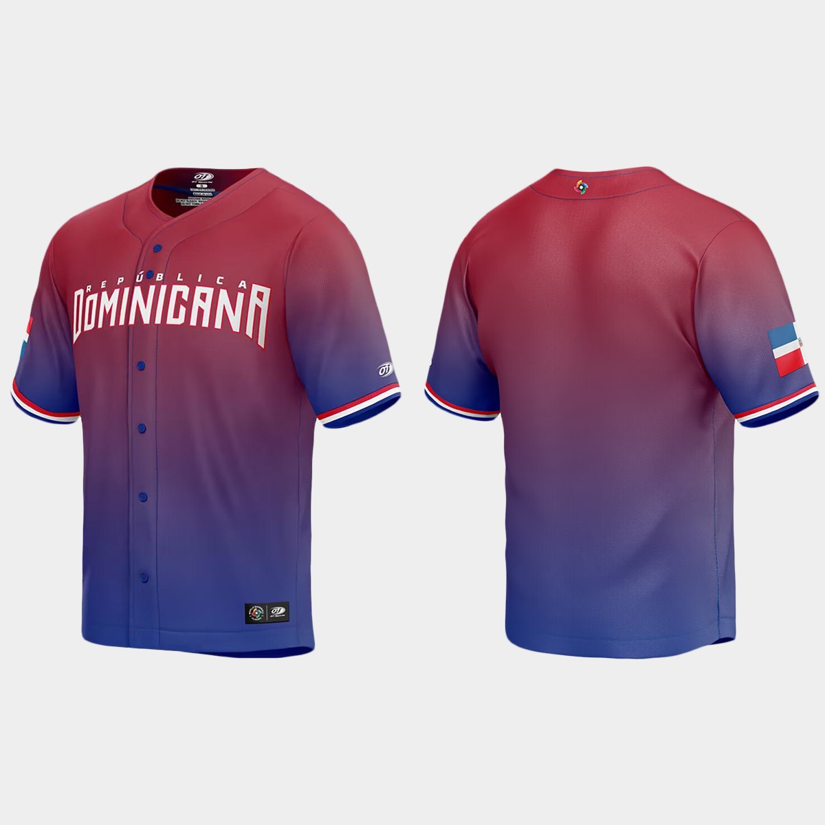 Dominican Republic  2023 World  Classic Jersey - Red