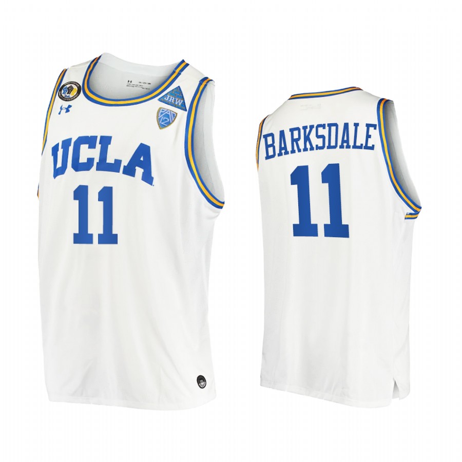 Don Barksdale UCLA Bruins White Jersey College  Stand Together