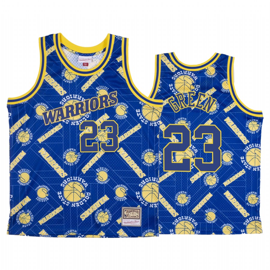 Draymond Green #23 Golden State Warriors Blue Tear Up Pack Jersey