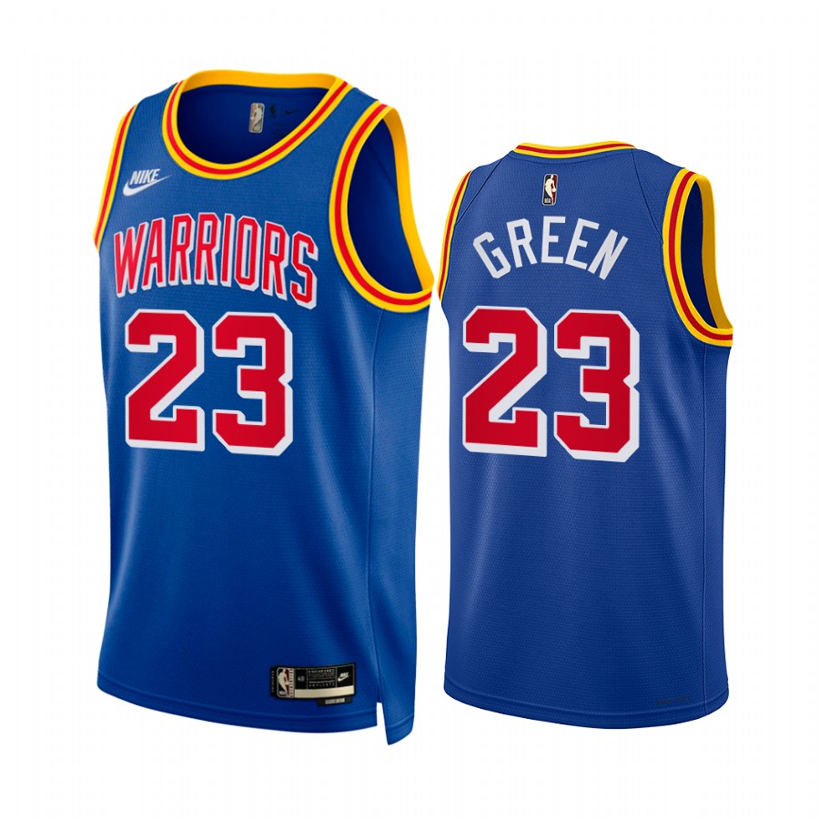 Draymond Green Golden State Warriors 2021-22 Classic Edition Royal #23 Jersey Year Zero