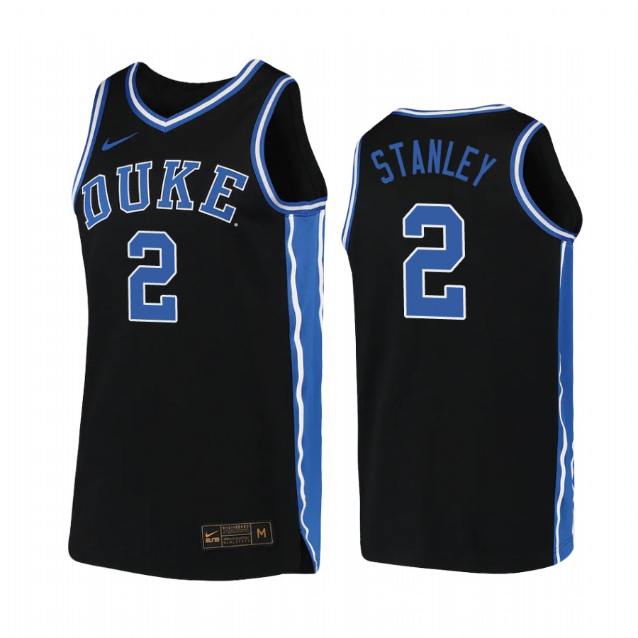 Duke Blue Devils Cassius Stanley  College  Black Jersey