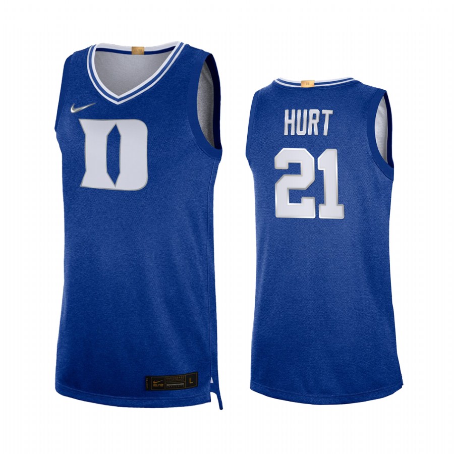 Duke Blue Devils Matthew Hurt Royal 100th Anniversary Rivalry Limited Jersey