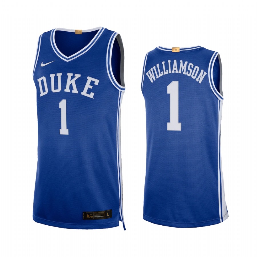 Duke Blue Devils Zion Williamson Alumni Player Limited Jersey Royal College