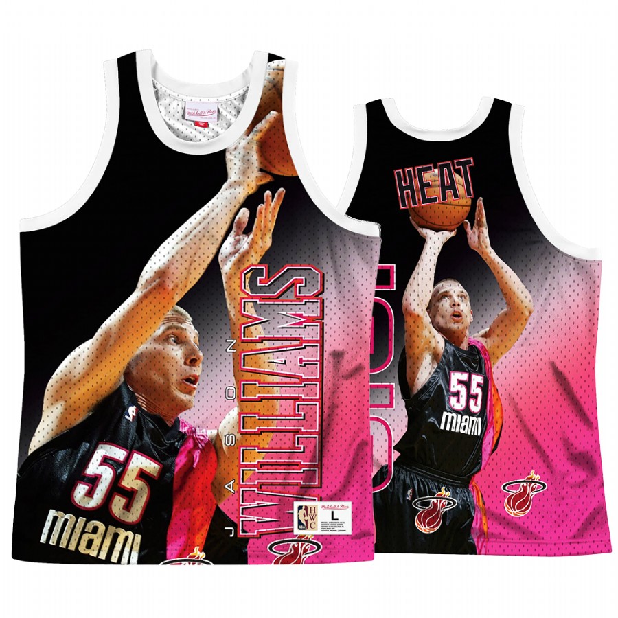 Duncan Robinson #55 Miami Heat Black Behind The Back Jersey