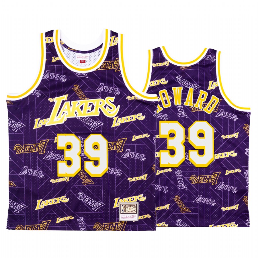 Dwight Howard #39 Los Angeles Lakers Purple Tear Up Pack Jersey