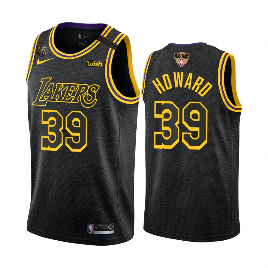 Dwight Howard Los Angeles Lakers 2020 Western Conference Champions Black Jersey Mamba Inspired