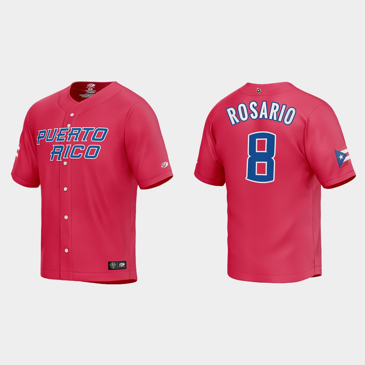 Eddie Rosario World  Classic 2023 World  Classic Jersey - Red