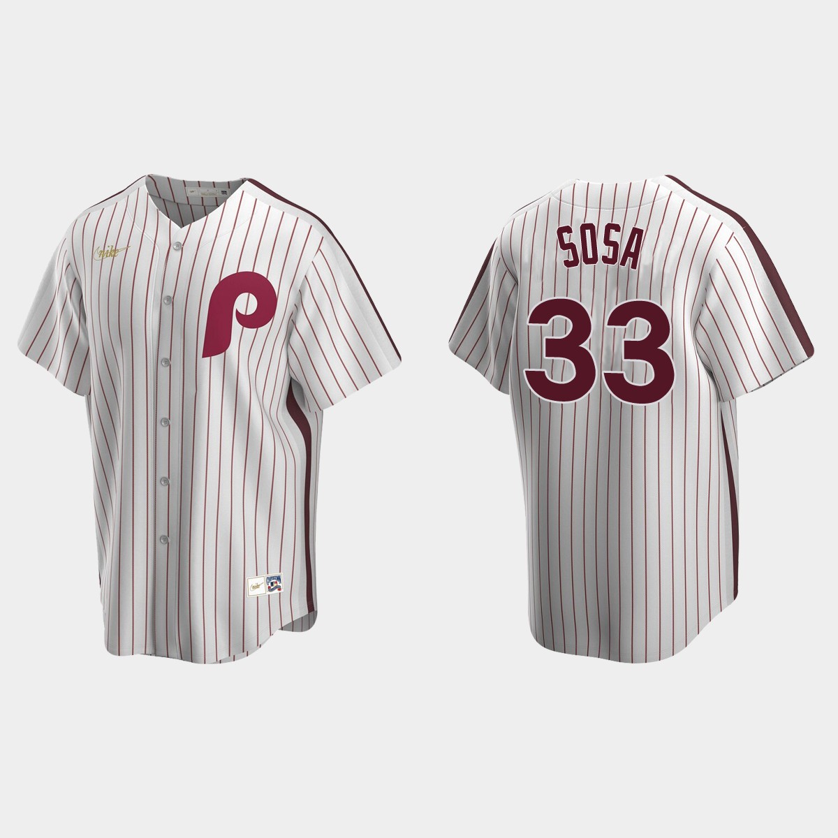 Edmundo Sosa Philadelphia Phillies Cooperstown Collection Home Jersey - White