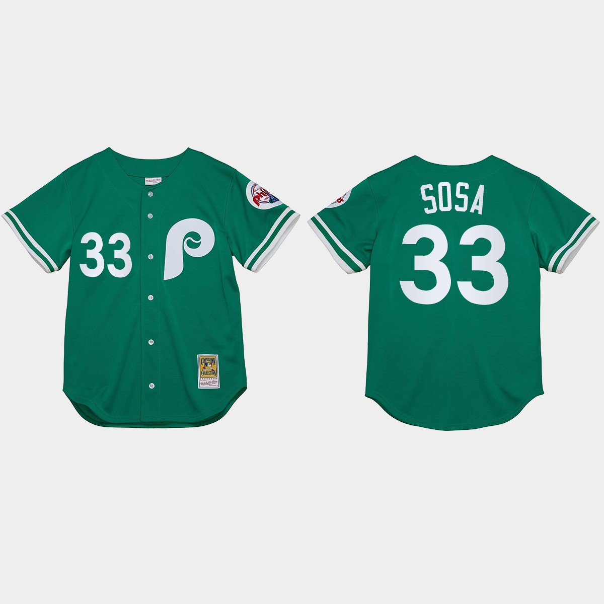 Edmundo Sosa Philadelphia Phillies St. Patrick's Day Jersey - Green