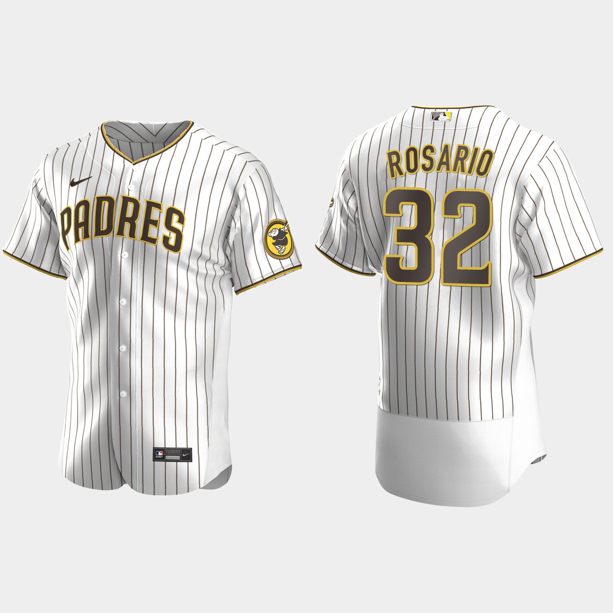 Eguy Rosario San Diego Padres Alternate Jersey - White Brown