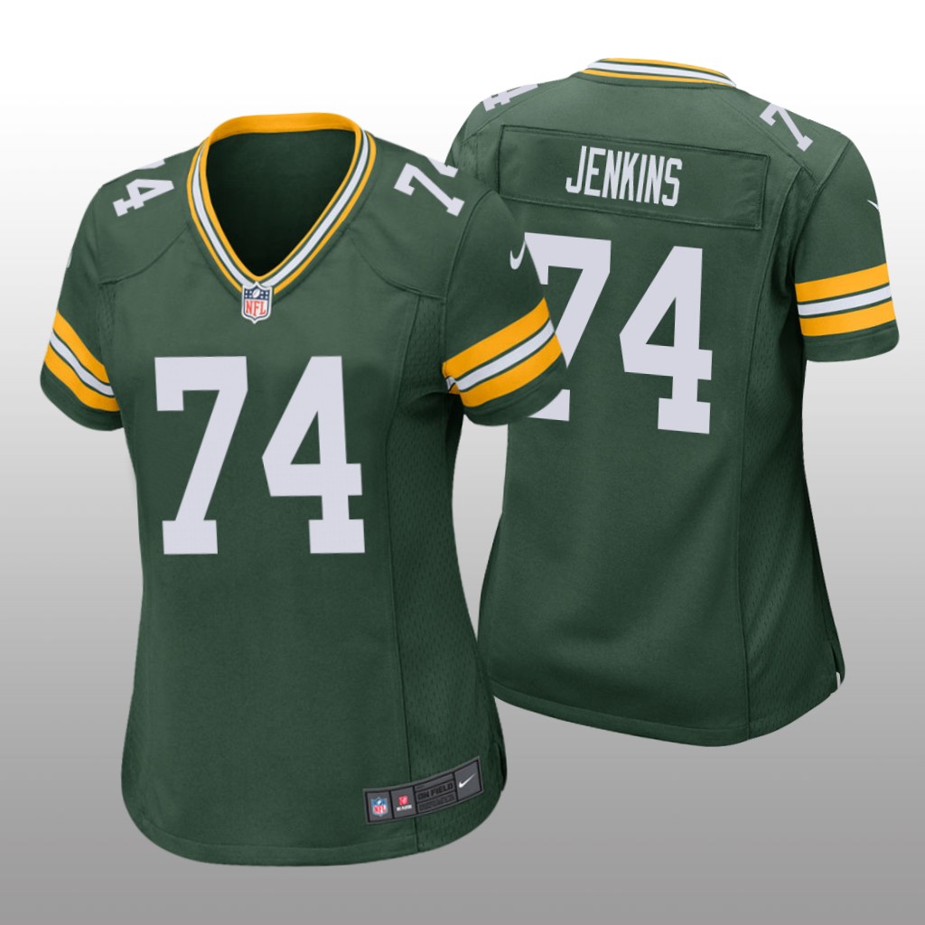 Elgton Jenkins Green Bay Packers Green NFL Draft Game Jersey