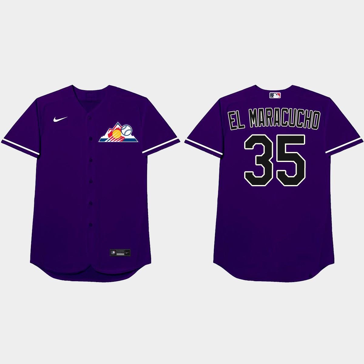 Elias Diaz 2021 Players' Weekend El Maracucho Nickname Jersey - Purple