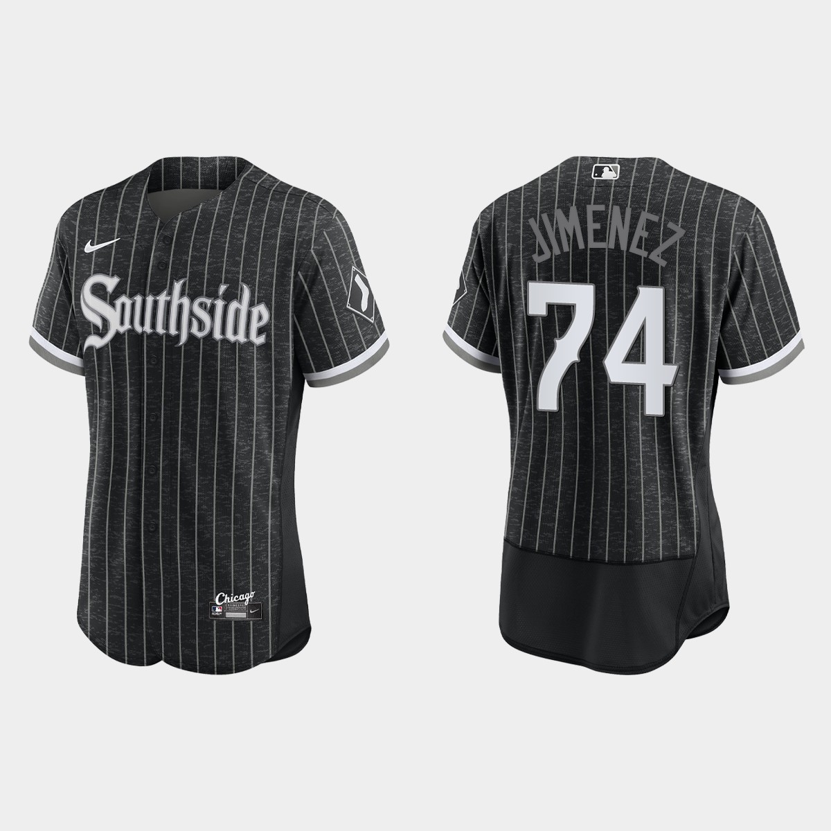 Eloy Jimenez Chicago White Sox 2021 City Connect Jersey - Black