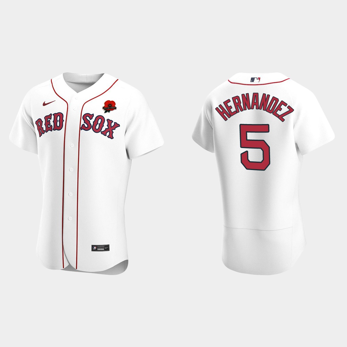 Enrique Hernandez Boston Red Sox 2021 Memorial Day Jersey - White