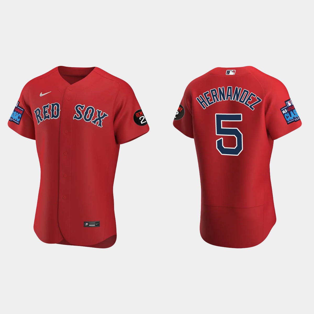 Enrique Hernandez Boston Red Sox 2022 Little League Classic Jersey - Red