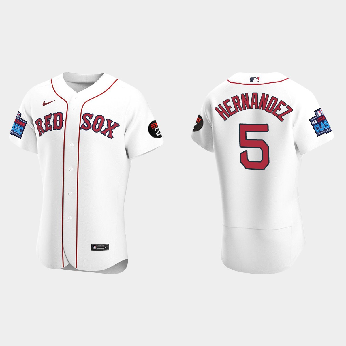 Enrique Hernandez Boston Red Sox 2022 Little League Classic Jersey - White