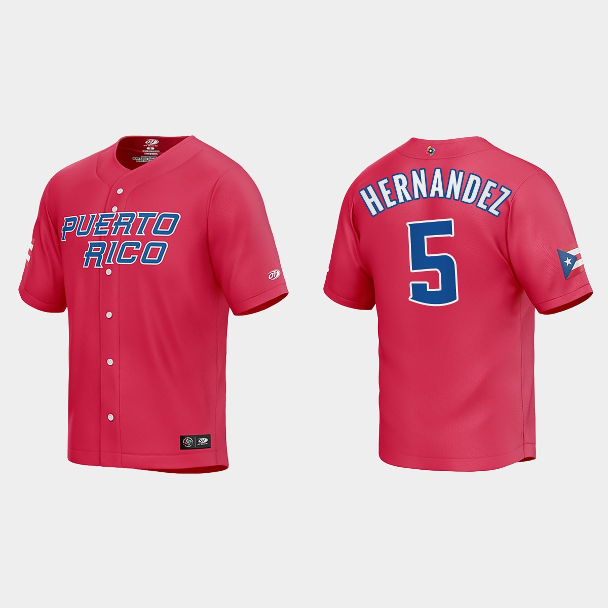 Enrique Hernandez World  Classic 2023 World  Classic Jersey - Red