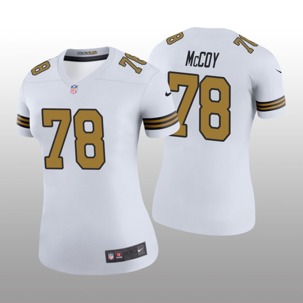 Erik McCoy New Orleans Saints White NFL Draft Color Rush Legend Jersey