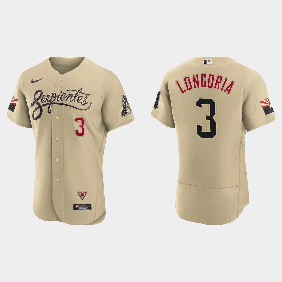 Evan Longoria Arizona Diamondbacks City Connect Jersey - Gold