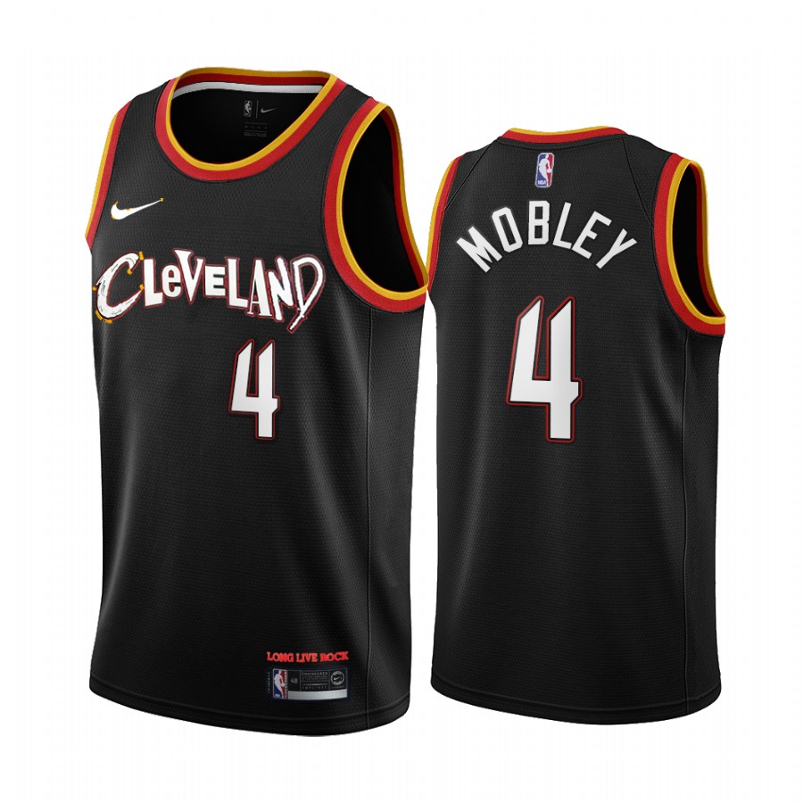Evan Mobley 2021 NBA Draft Cleveland Cavaliers City Edition Jersey Black