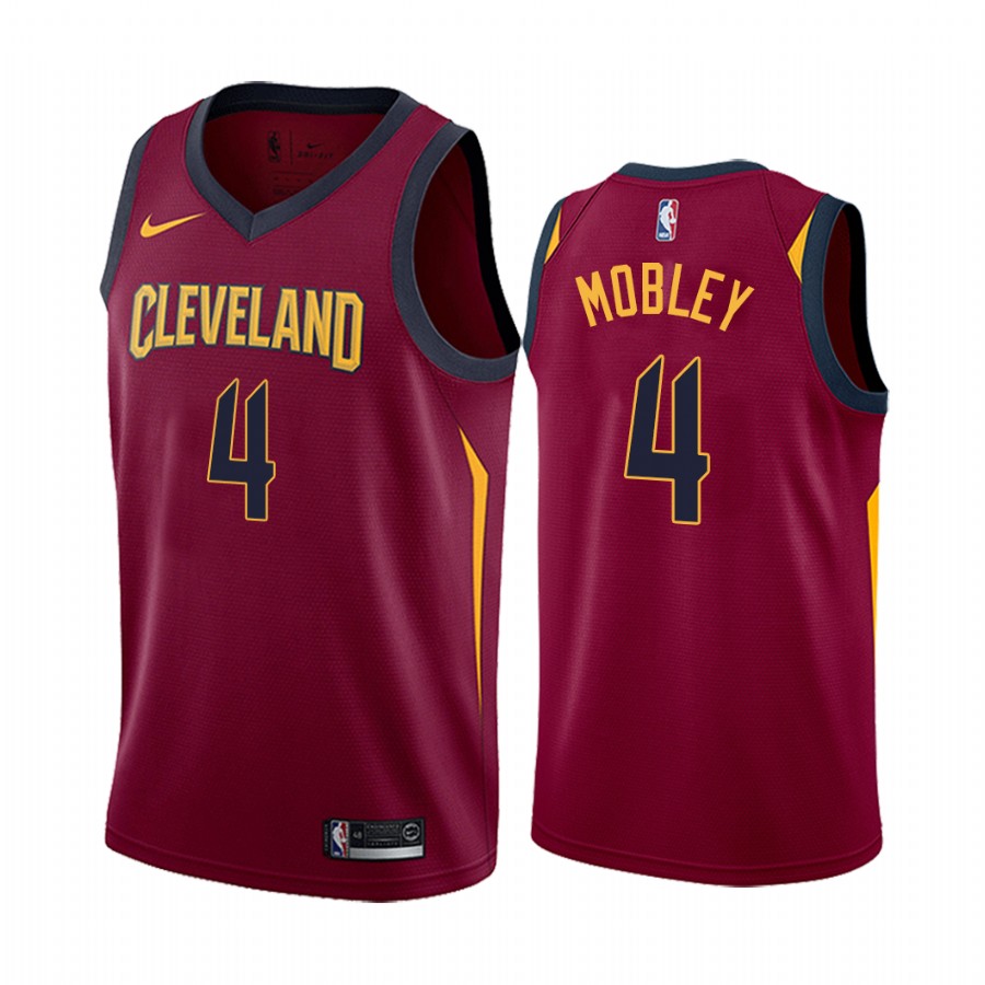 Evan Mobley 2021 NBA Draft Cleveland Cavaliers Icon Edition Jersey Wine