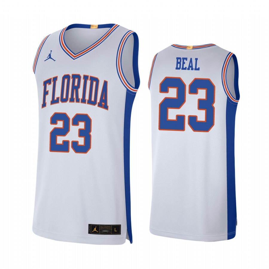 Florida Gators Bradley Beal White Retro Limited College Baketball Jersey