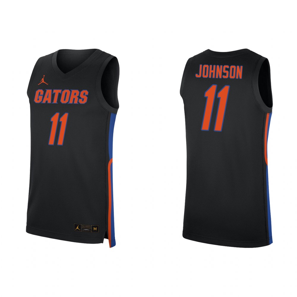 Florida Gators Keyontae Johnson  College  Black Jersey