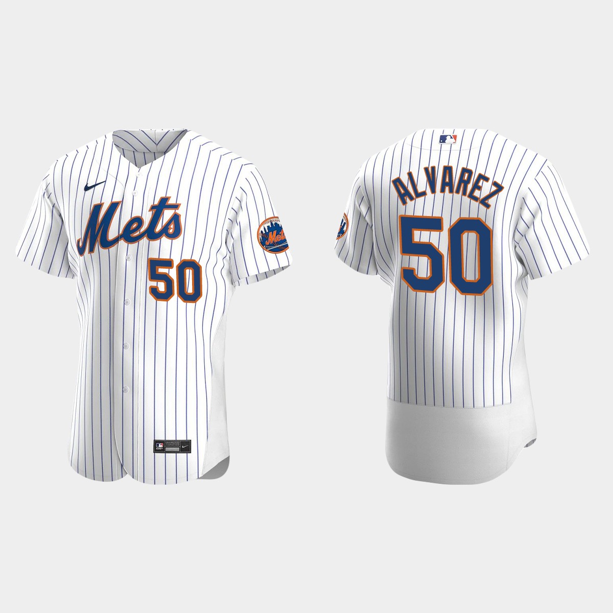 Francisco Alvarez New York Mets Home Jersey - White
