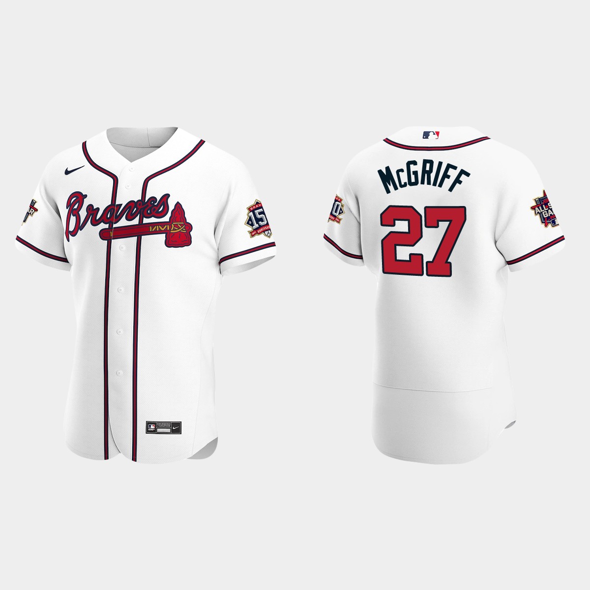 Fred McGriff #27 Atlanta Braves 2021 MLB All-Star Game Jersey - White