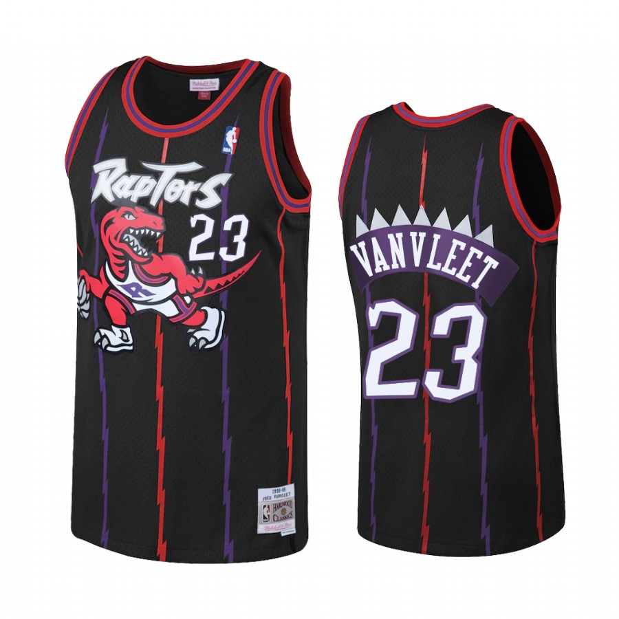 Fred VanVleet #23 Toronto Raptors Black Reload Jersey