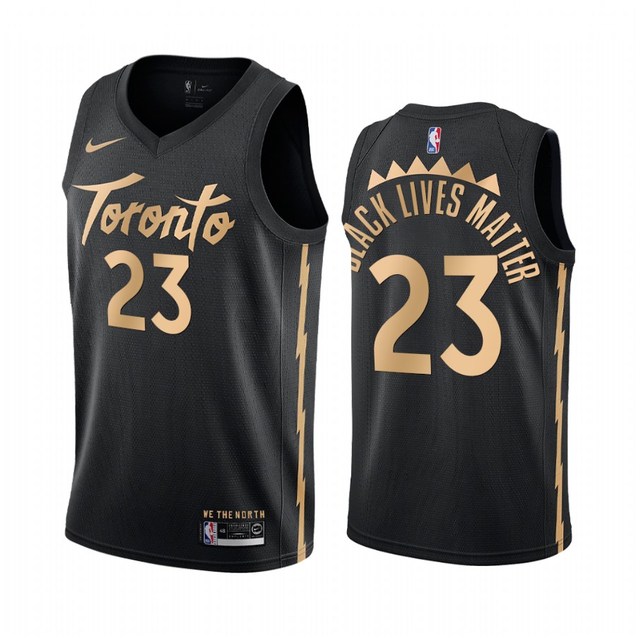 Fred VanVleet Black Lives Matter Raptors City social justice Jersey
